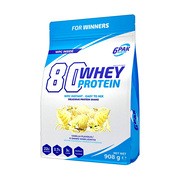 6PAK, 80 whey protein, smak vanilla (waniliowy), 908 g