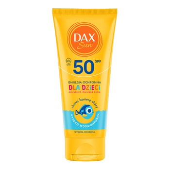 Dax Sun, emulsja ochronna dla dzieci SPF 50 travel, 100 ml