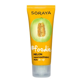 Soraya foodie, supernawilżający mus do rąk, melon, 75 ml