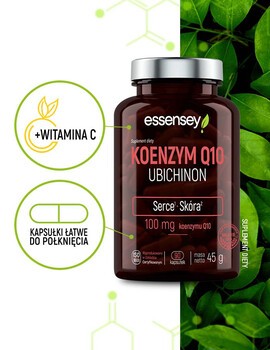 Essensey Koenzym Q10 Ubichinion, kapsułki, 90 szt.