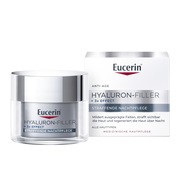 Eucerin Hyaluron-Filler, krem na noc z kwasem hialuronowym do każdego typu skóry, przeciwzmarszczkowy, 50 ml