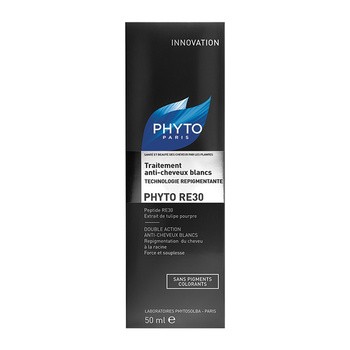 Phyto RE30, kuracja przeciw siwym włosom, 50 ml