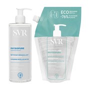 Zestaw SVR Physiopure Eau Micellaire, woda micelarna, 400 ml + opakowanie uzupełniające, 400 ml