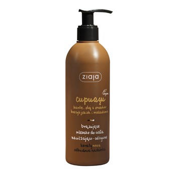 Ziaja Cupuacu, brązujące mleczko do ciała, nawilżająco-odżywcze, 300 ml