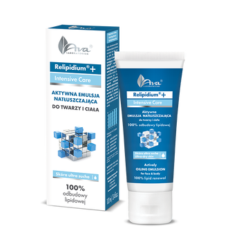 Ava Relipidium+, aktywna emulsja natłuszczająca do twarzy i ciała, 100 ml