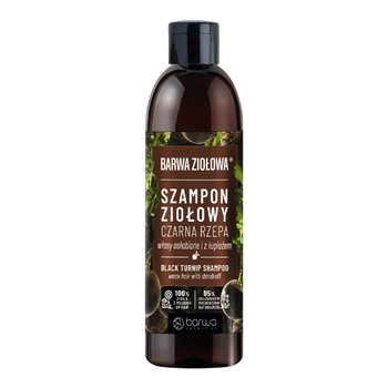 Barwa Ziołowa, szampon Czarna Rzepa do włosów osłabionych, 250 ml