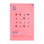 Holika Holika Pure Essence Mask Sheet - Pearl, maseczka na bawełnianej płachcie z ekstraktem z pereł, 20ml