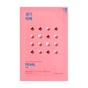 Holika Holika Pure Essence Mask Sheet - Pearl, maseczka na bawełnianej płachcie z ekstraktem z pereł, 20ml