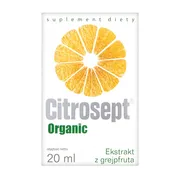 Citrosept Organic, krople, 20 ml