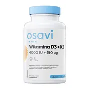 Osavi Witamina D3 + K2 4000IU + 150 μg, kapsułki, 120 szt.