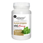 Aliness Dzikie Oregano Olej Strong, kapsułki miękkie, 90 szt.
