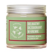 Mydlarnia 4 Szpaki, delikatny dezodorant w kremie, truskawka i werbena, 60 ml