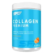 SFD Collagen Premium, proszek, smak pomarańczowy, 400 g