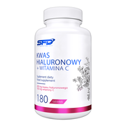 SFD Kwas Hialuronowy + Witamina C, tabletki, 180 szt.
