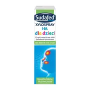 Sudafed XyloSpray HA dla dzieci, 0,5mg/ml, aerozol do nosa, 10 ml