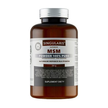 Singularis MSM Powder 100% Pure, proszek, 250 g
