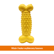 Duvoplus Gumowa Kość z kolcami, zabawka dla psa, 14 cm, 1 szt.