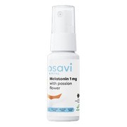 Osavi Melatonina z passiflorą, spray do ust, smak czarna porzeczka, 25 ml