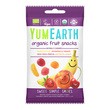 YumEarth, Fruit Snaks żelki bez żelatyny BIO, 50 g