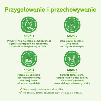 BoboVita, kaszka ryżowa, brzoskwinia, 4 m+, 180 g