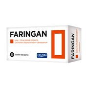 Faringan, 5 mg + 1,5 mg, tabletki do ssania, 20 szt.