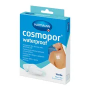 Cosmopor Waterproof, samoprzylepny opatrunek jałowy, 10 cm x 8 cm, 5 szt.