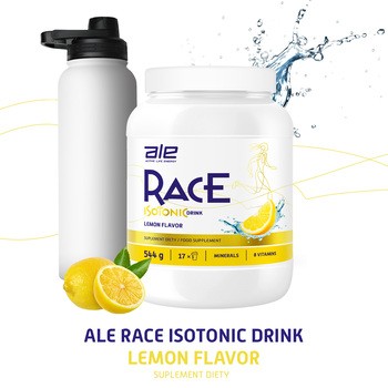 Ale Race Isotonic Drink Lemon Flavor, proszek, 544 g