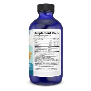 Nordic Naturals Children's DHA 530 mg Omega-3, płyn, smak truskawkowy, 119 ml