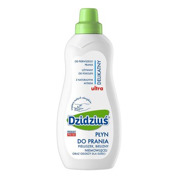 Dzidziuś, płyn do prania odzieży dziecięcej i pieluszek, 750 ml