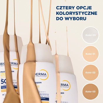 Bioderma Photoderm XDefense Ultra, ochronny ultralekki fluid SPF 50+, odcień 03, 40 ml