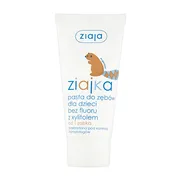 Ziajka, pasta do zębów dla dzieci bez fluoru z xylitolem, tuba, 50 ml
