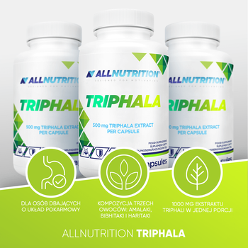 Allnutrition Triphala, kapsułki,100 szt.