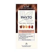 Phyto Color, farba do włosów, 6.34 ciemny miedziany blond, 1 opakowanie