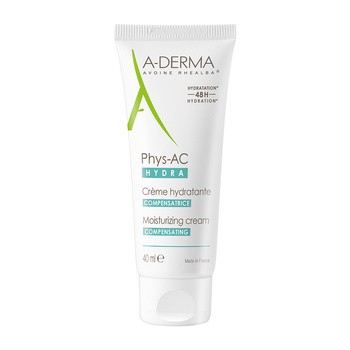 Aderma Phys-AC Hydra, kompensujący krem odżywczy, 40 ml