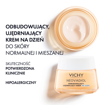 Vichy Neovadiol Kompleks Uzupełniający, odbudowujący i ujędrniający krem na dzień dla skóry normalnej i mieszanej, 50 ml