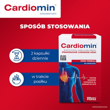 NutroPharma Cardiomin, kapsułki, 60 szt.