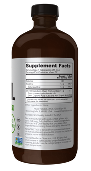 Now Sports MCT Oil Pure, płyn, 473 ml