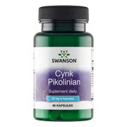 Swanson Cynk (Pikolinian), 22 mg, kapsułki, 60 szt.