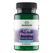 Swanson Cynk (Pikolinian), 22 mg, kapsułki, 60 szt.