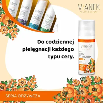 Vianek, odżywczy krem do twarzy na dzień, 50 ml