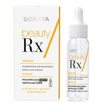 Soraya Beauty Rx, rozjaśniające serum korygujące 1%, 30 ml