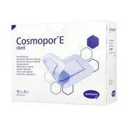 Cosmopor E, plastry opatrunkowe jałowe, 10 x 8 cm, 25 szt.