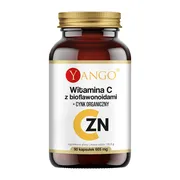 Yango Wit.C z bioflawonoidami + Cynk Organiczny, kapsułki, 90 szt.