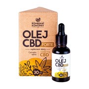 Kombinat Konopny, Olej CBD Forte 1000mg, krople, 30 ml