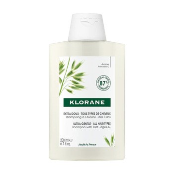 Klorane, szampon z owsem, 200 ml