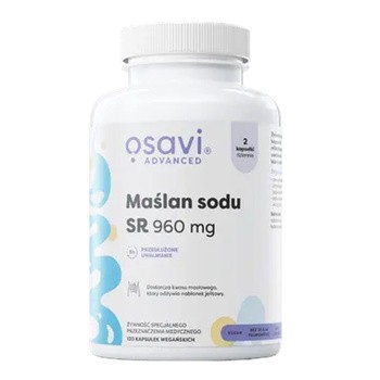 Osavi, Maślan sodu SR 960 mg, kapsułki, 120 szt.