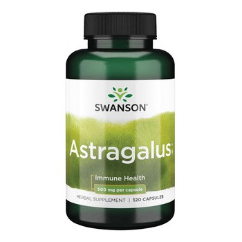 Swanson Astragalus, 500 mg, kapsułki, 120 szt.