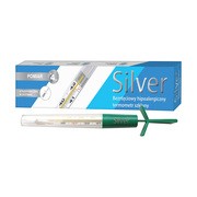 Silver, bezrtęciowy termometr medyczny, szklany, 1 szt.