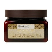 Arganicare Castor, maska do włosów z olejem arganowym i rycynowym, 350 ml