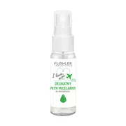 FlosLek I love mini, delikatny płyn micelarny do demakijażu, 30 ml